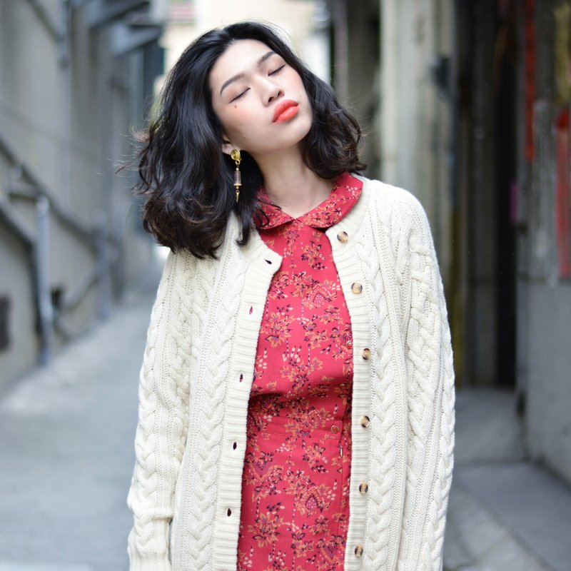 暖净  |  古着毛衣外套 - 女装针织衫/毛衣 - 其他材质 