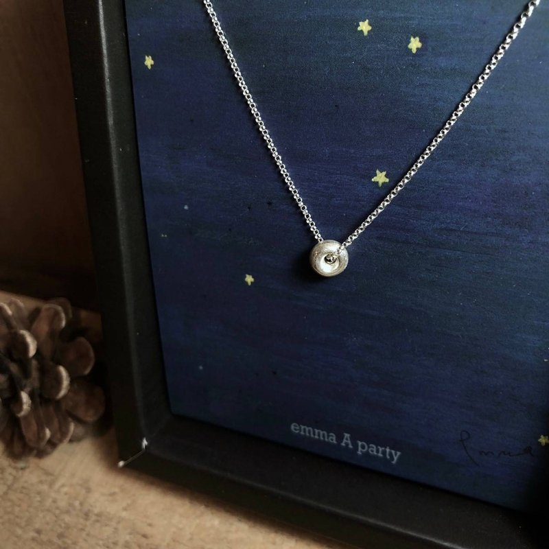 emmaAparty手工纯银项链 '' 小鼻孔 '' - 项链 - 纯银 