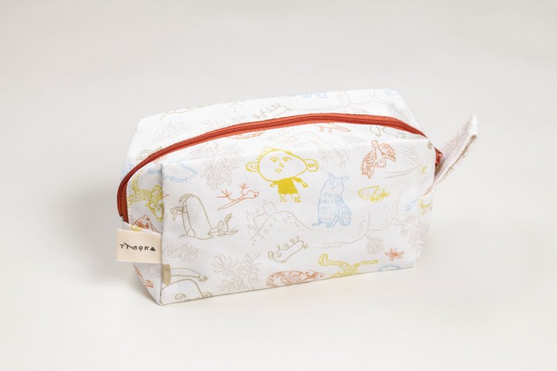 王秀茹 有山有溪的风景 拉链长方收纳包 - 化妆包/杂物包 - 棉．麻 多色