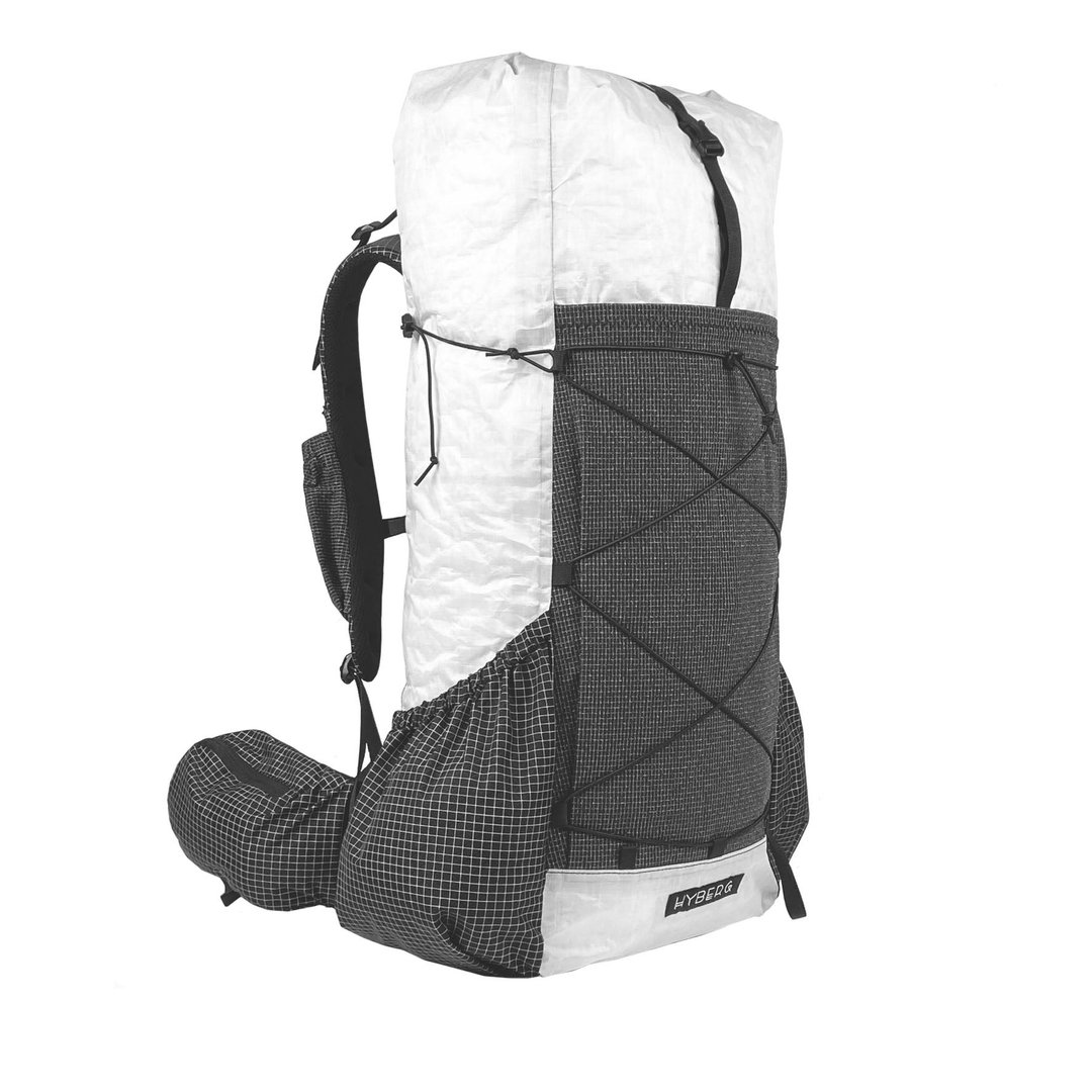 【HYBERG】ATTILA DCF Ultralight backpack 50L - 露营用品 - 其他材质 白色