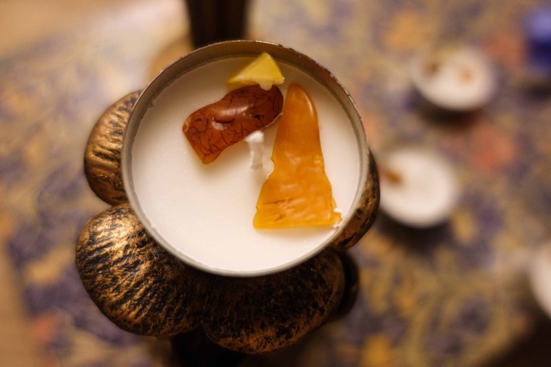 【水晶许愿蜡烛 l 驱走小人5】驱除心思不正的人 - 其他 - 其他材质 