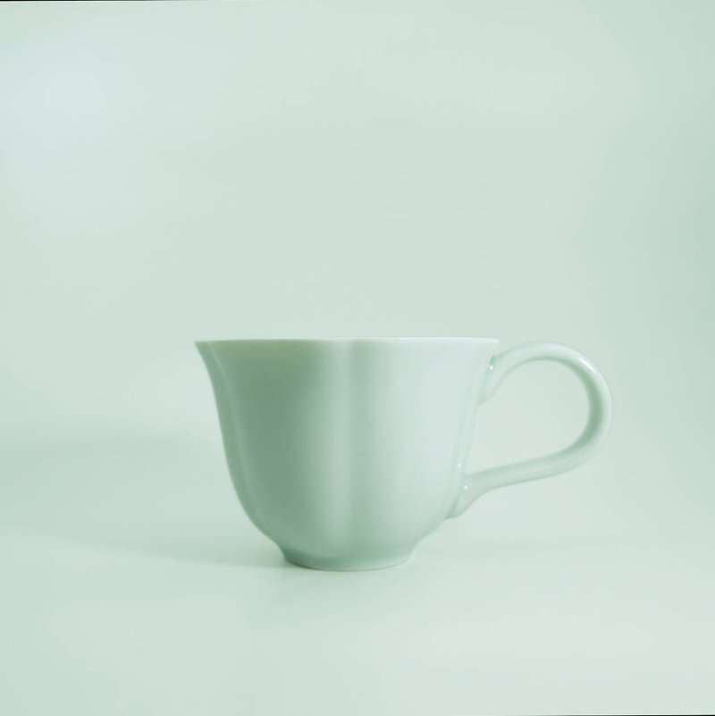 智造所 HUA 小花杯咖啡杯 春绿GREEN - 咖啡杯/马克杯 - 瓷 