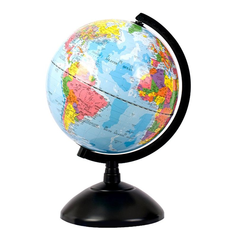 SkyGlobe 8寸塑胶底座地球仪 / 共2款 - 摆饰 - 塑料 蓝色