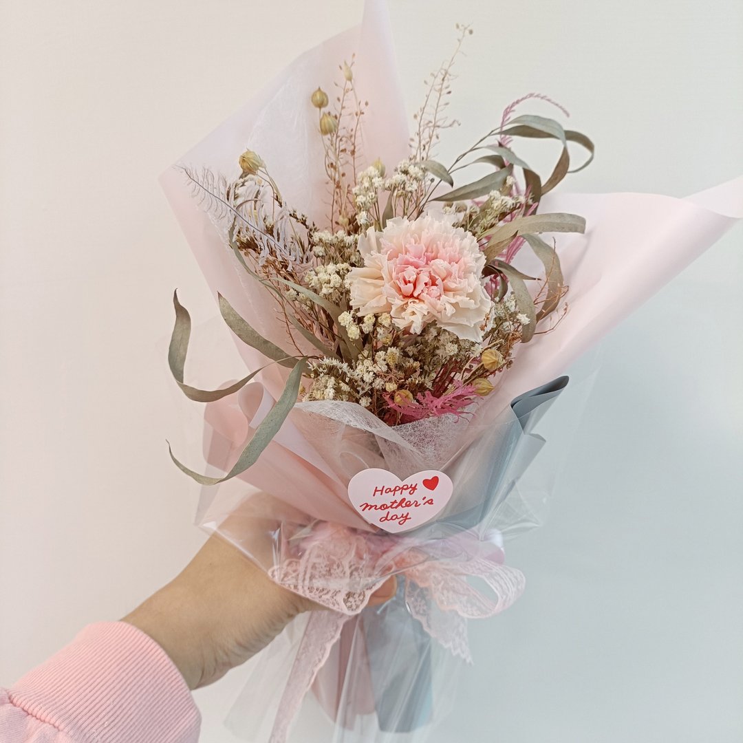 毕业谢师礼物干燥永生花束 礼结婚捧花永生干燥花生日毕业礼物七 - 干燥花/捧花 - 植物．花 多色