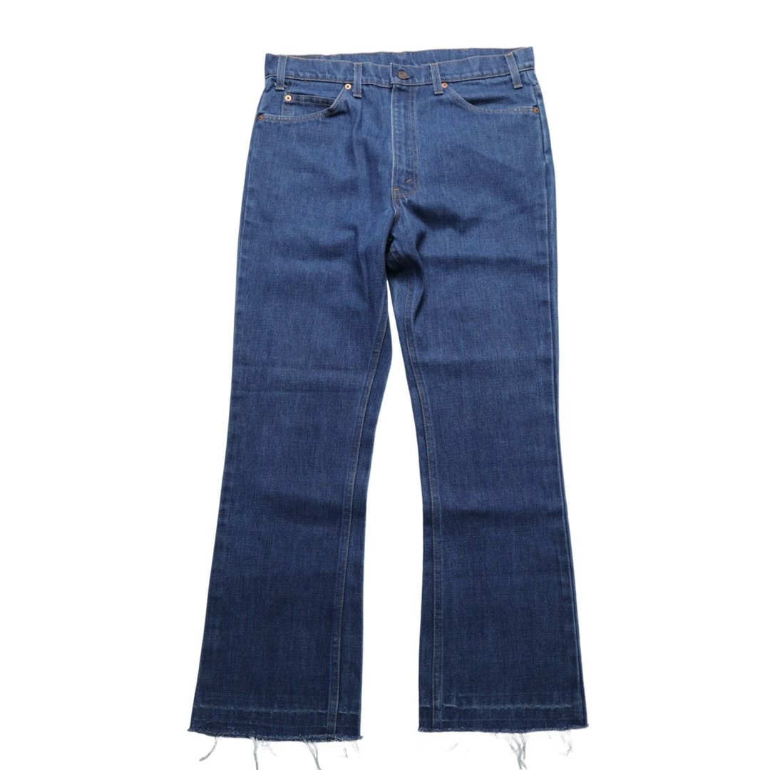 (35W)80s Levis 517 美国制 丹宁靴型裤 牛仔裤(517-0917) - 男士长裤 - 棉 蓝色