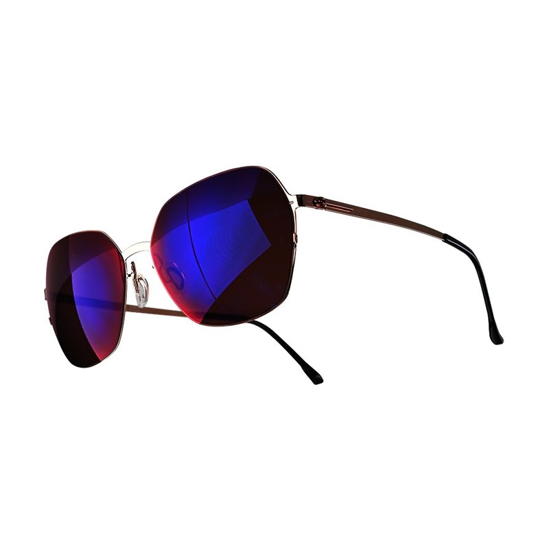 PHOTOPLY HPX 薄钢太阳眼镜 太阳眼镜 墨镜 抗红外线 抗紫外线 - 墨镜 - 不锈钢 