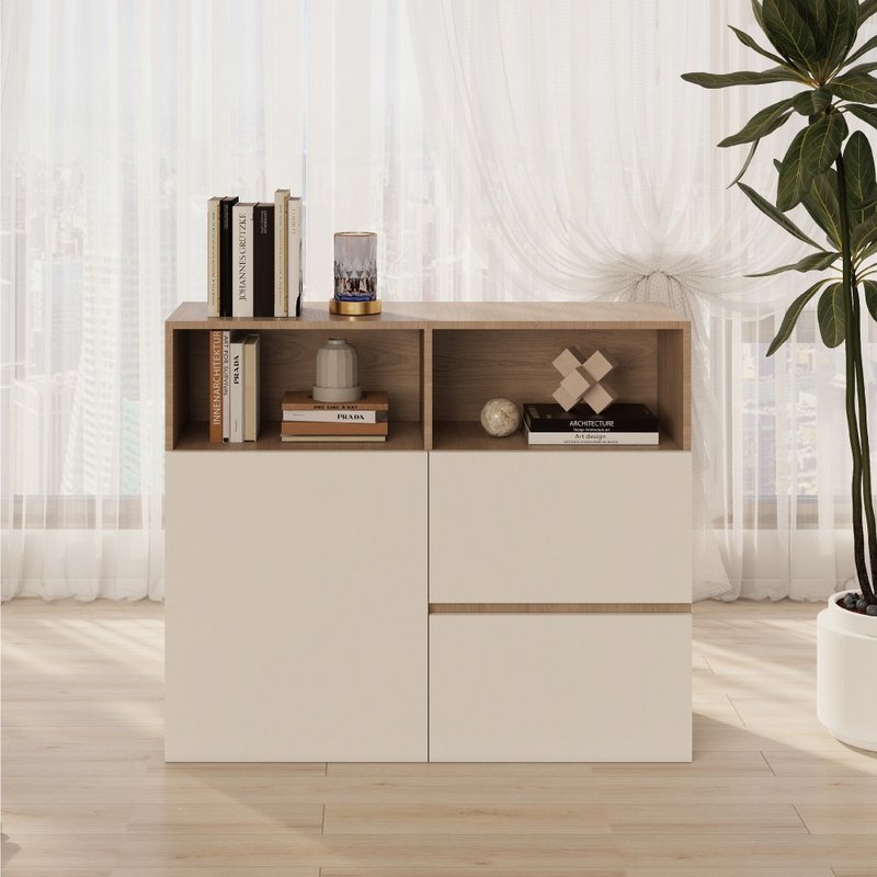 Starry 单门双抽斗柜 - 其他家具 - 木头 卡其色