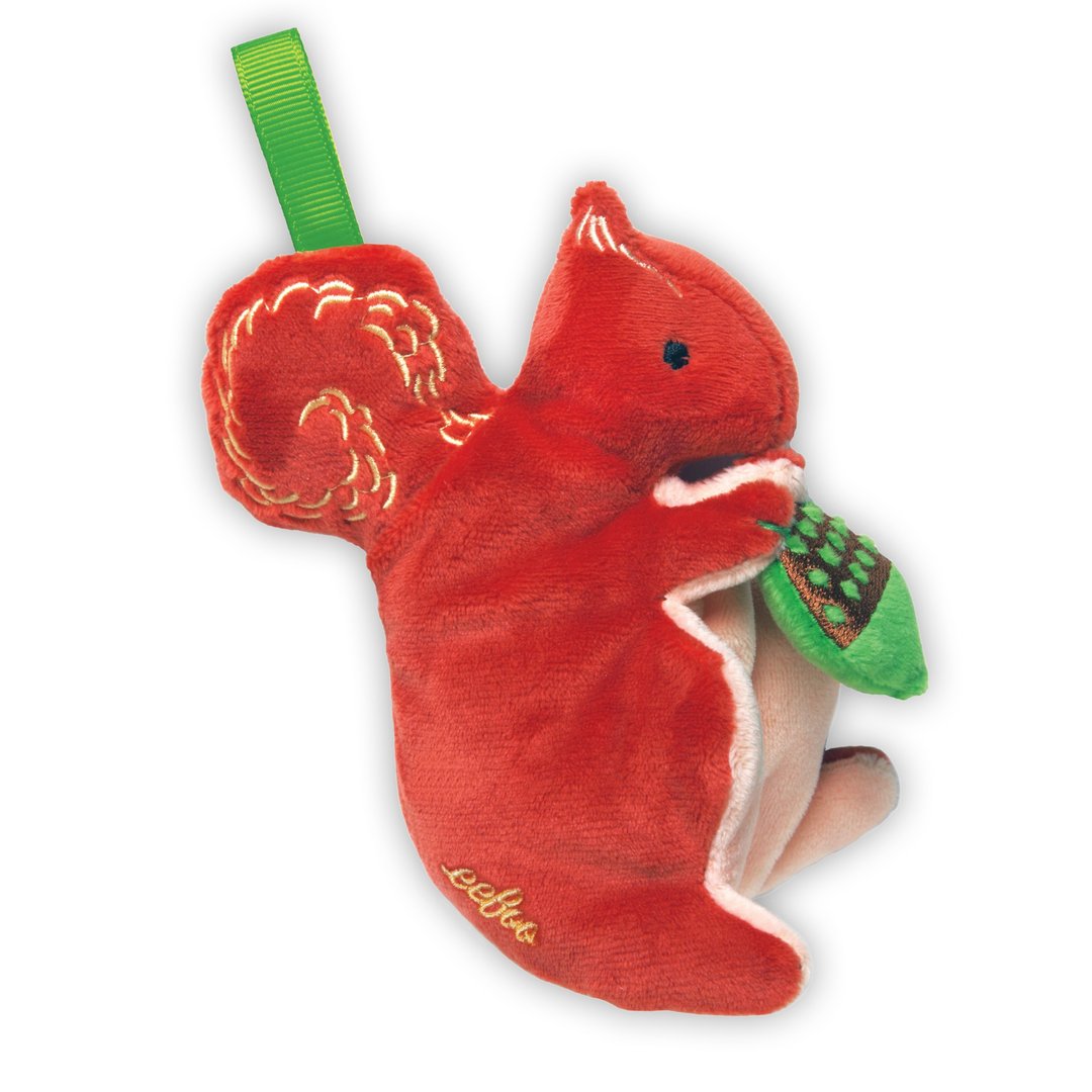 eeBoo 手摇铃 - Squirrel Rattle Rattle 松鼠 - 玩具/玩偶 - 其他材质 咖啡色