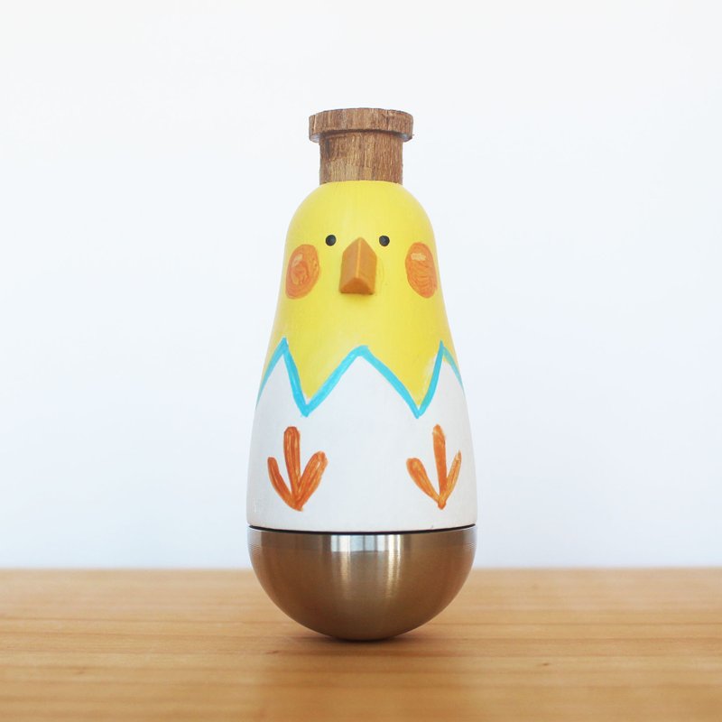 闻森笛 – 生日小鸡 卡祖笛 KAZOO 公仔 - 吉他/乐器 - 木头 黄色