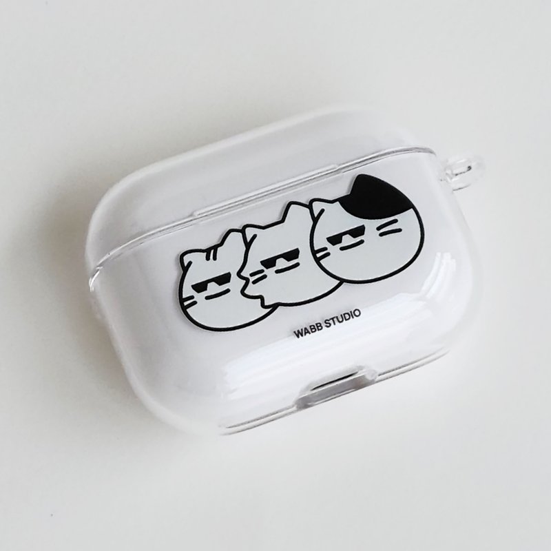 WADAO Flex Airpods/Buds 保护套 - 耳机收纳 - 塑料 透明