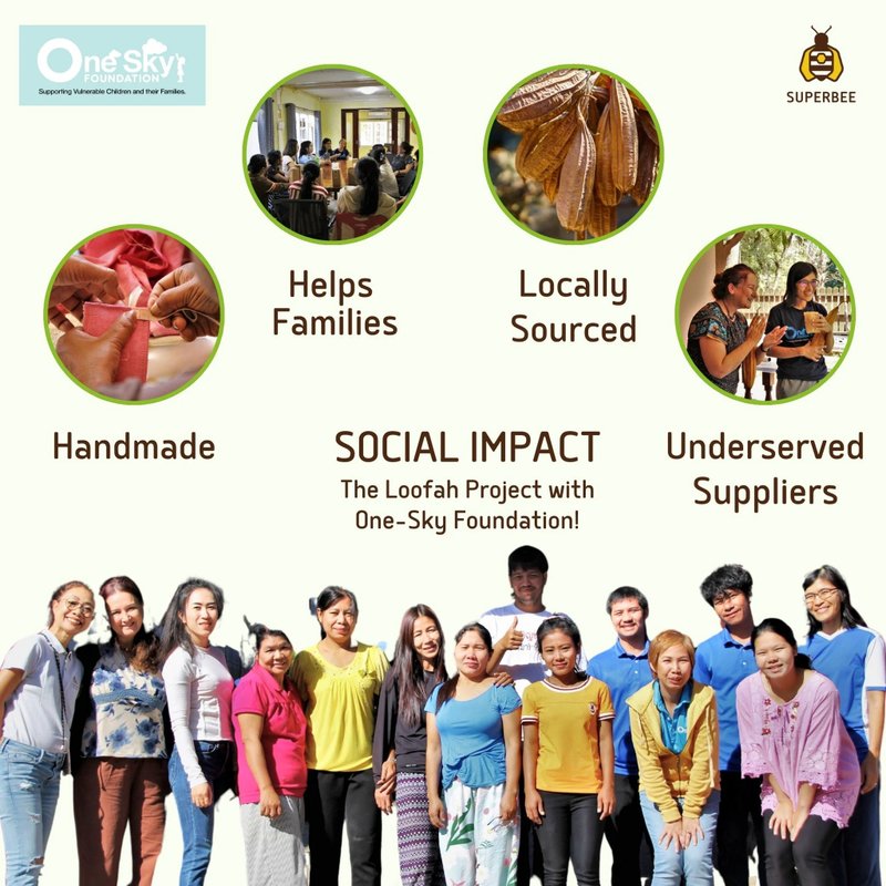 Superbee天然洗碗丝瓜海绵布 2入组 - 其他 - 植物．花 