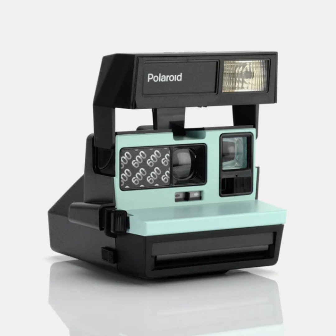 【Polaroid 宝丽来】600 北极蓝 即影即有相机 拍立得 复古翻新 - 相机 - 塑料 蓝色