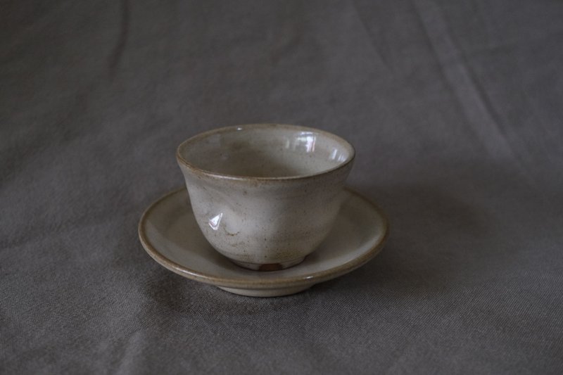 米黄-茶杯组-5 - 茶具/茶杯 - 陶 
