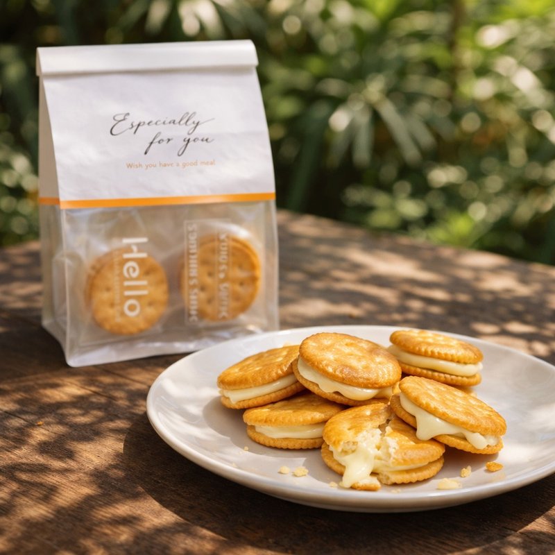 【大钮扣牛轧 Q 饼】8 入/袋  牛轧饼  零食 - 零食/点心 - 新鲜食材 