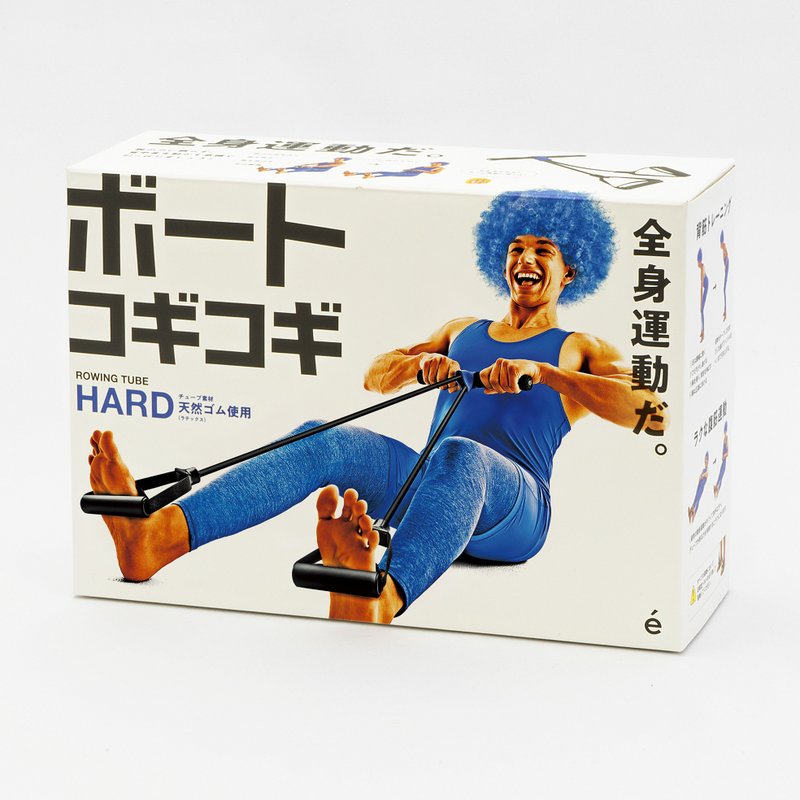 日本Erugam 18kg强力蓝 脚踏拉力绳 居家健身器材 礼物 - 运动/健身用品 - 塑料 蓝色