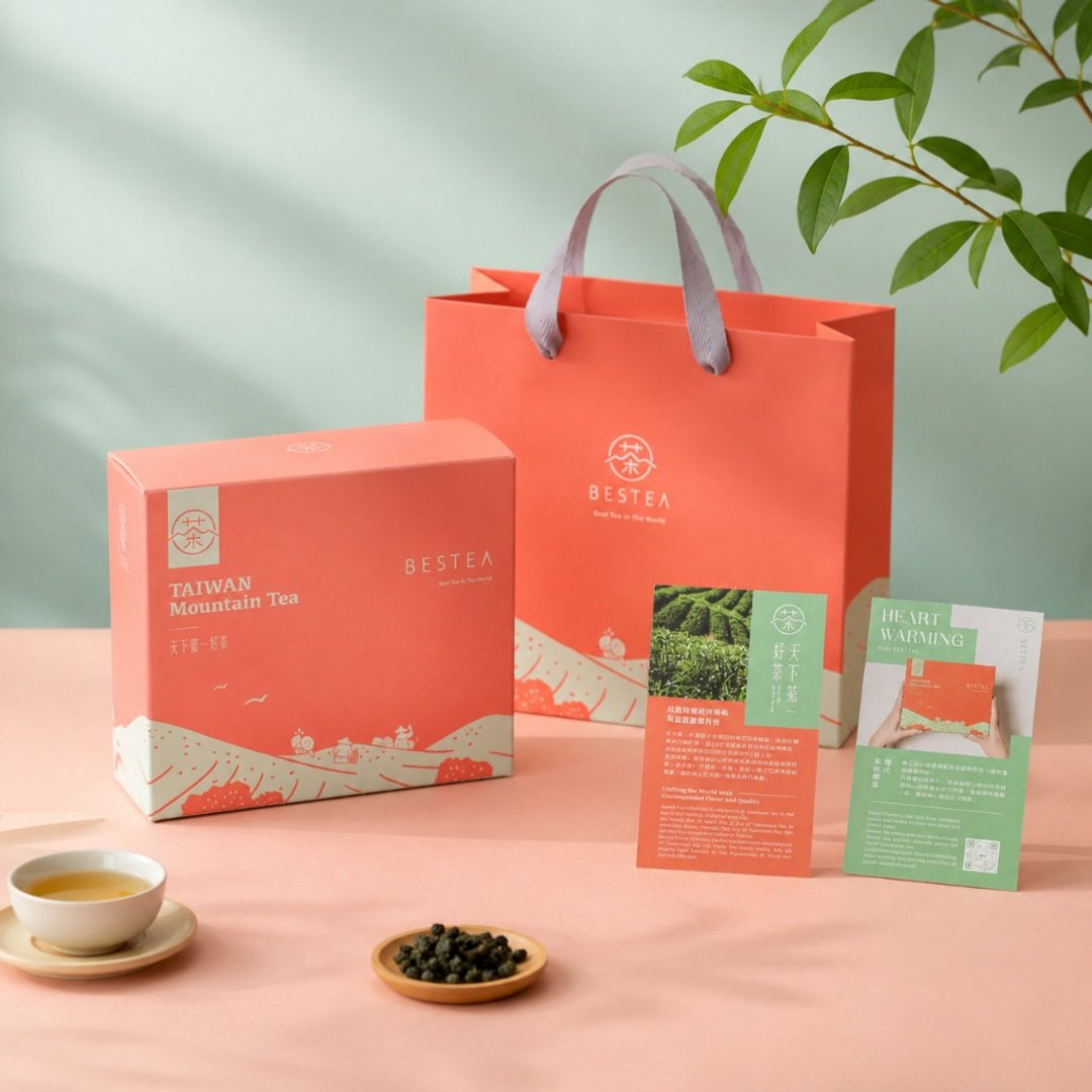 【天下第一好茶】暖心茶山礼盒 - 质朴选茶 / 温馨手绘 - 茶 - 纸 