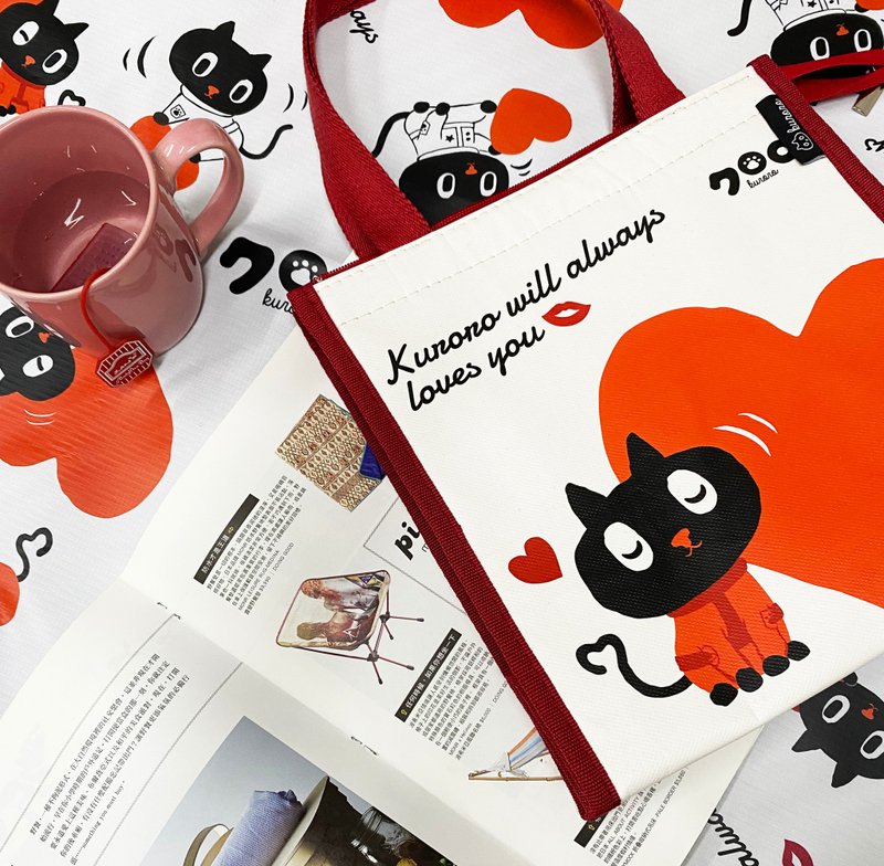 2023文博会 | Kuroro直式方形保温袋-爱心时尚款 - 手提包/手提袋 - 其他材质 红色