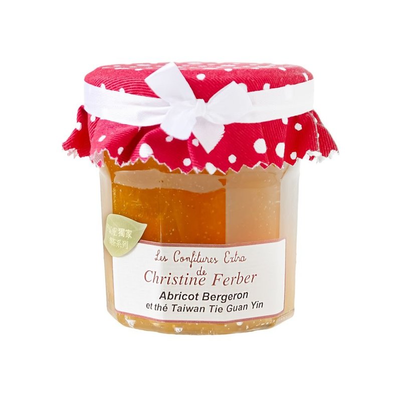 全球独家【PEKOE x Christine Ferber】杏桃台湾正欉铁观音茶果酱 - 果酱/抹酱 - 其他材质 