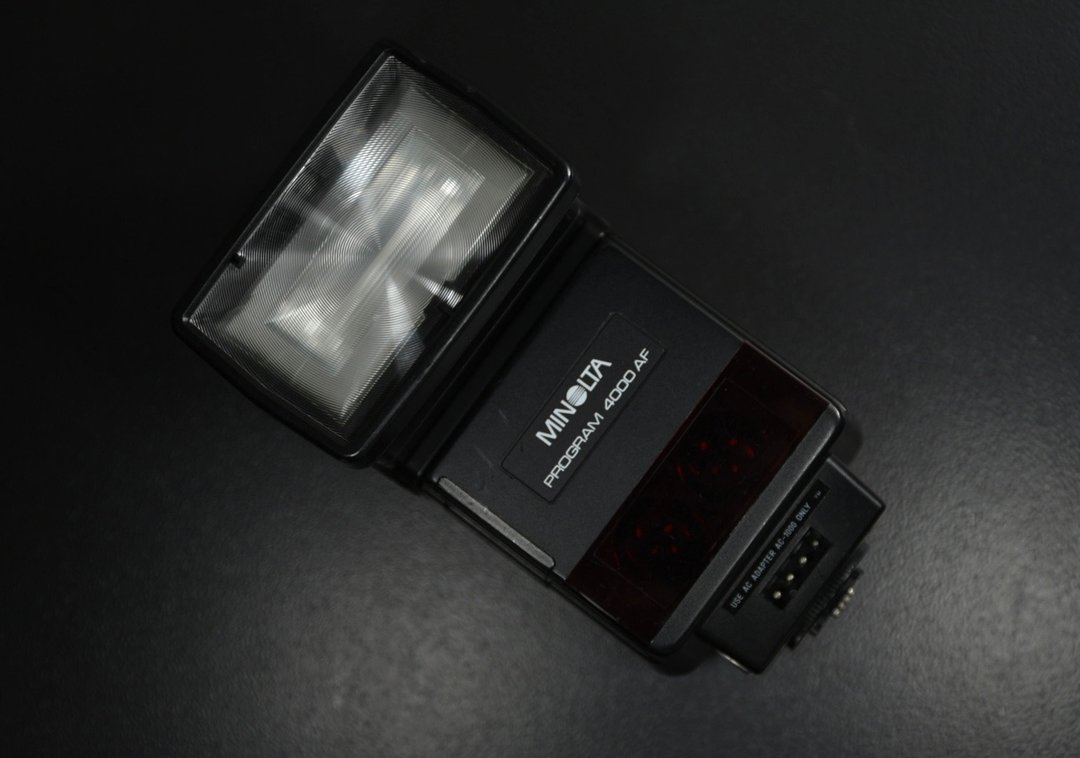 【经典古物】Minolta Program 4000 AF 美能达 复古闪光灯 闪光灯 - 相机 - 其他材质 