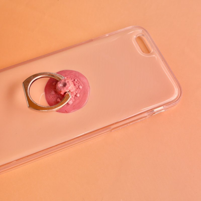 ANATOMY l TITS iRING PHONE CASE - 手机壳/手机套 - 其他材质 咖啡色
