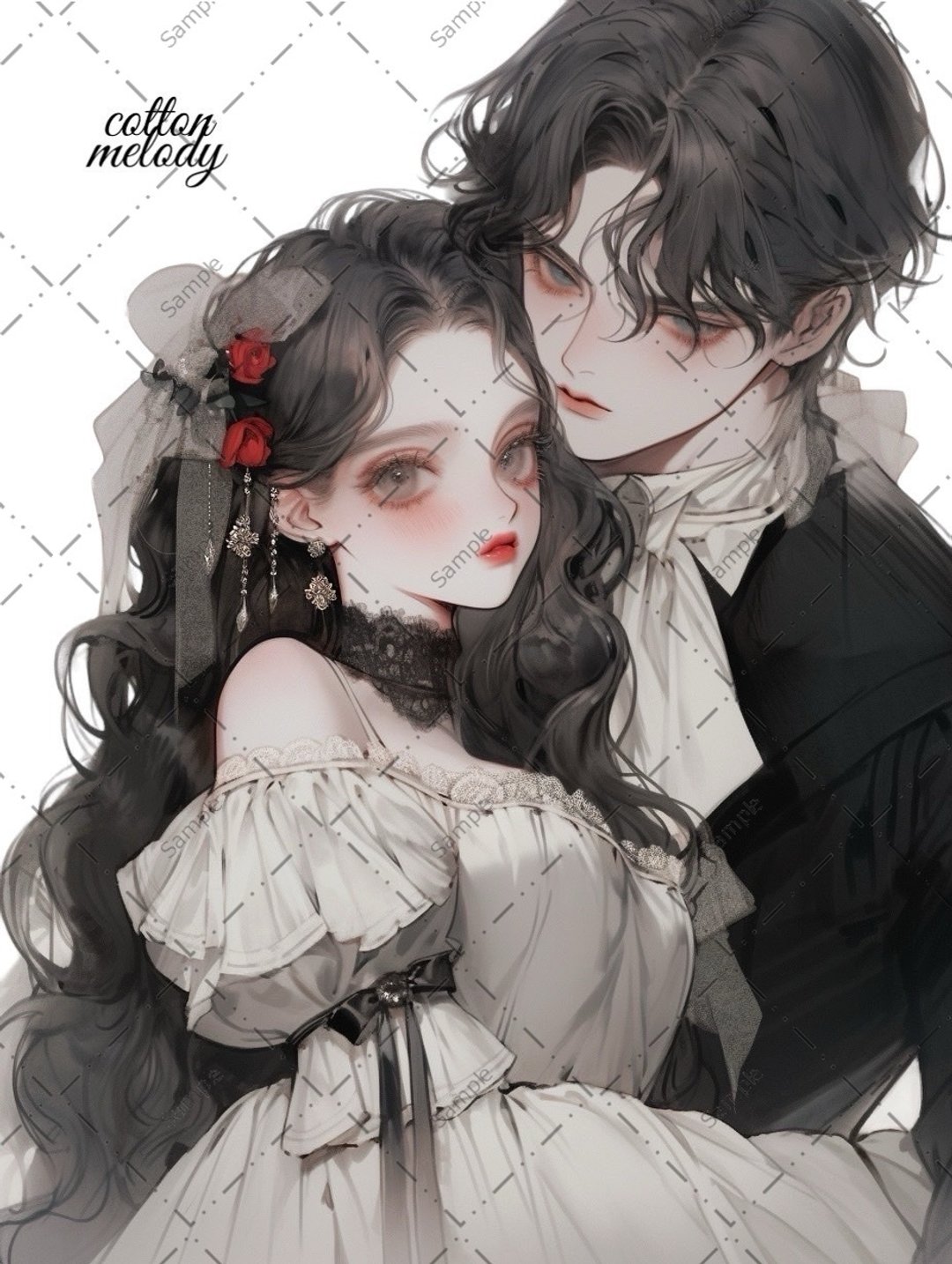 原创贴纸 No.562 人物贴纸 原创贴纸 人物贴纸 女孩贴纸 原创人物贴纸 - 贴纸 - 纸 