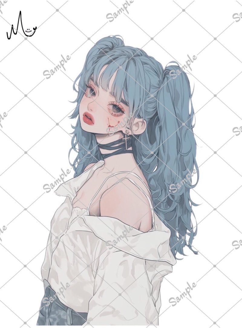 原创人物贴纸 - 贴纸 - 纸 