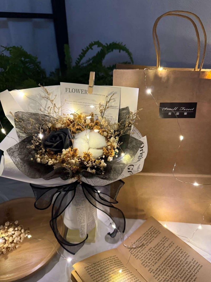中型花束 香皂花束 干燥花束 毕业花束 母亲节 康乃馨 干燥花 - 干燥花/捧花 - 植物．花 多色