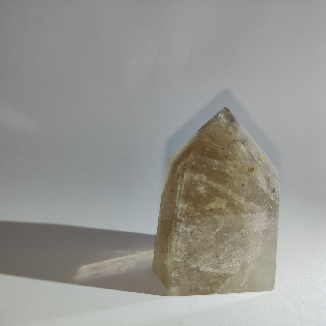 茶黄白幽灵柱 随形 摆件 原石 晶簇 天然水晶 水晶 - 摆饰 - 水晶 