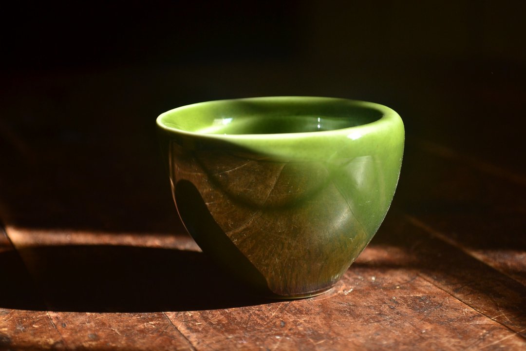 夏树绿两怡品饮杯 手冲滤杯 咖啡滤杯 咖啡滤器 端午节礼物 礼物 - 咖啡壶/周边 - 瓷 绿色