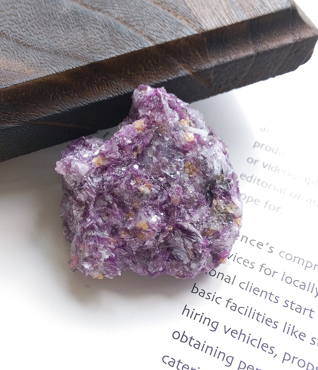 Lepidolite 巴西产地 紫锂云母 锂云母 鳞云母 天然矿石 原矿 - 摆饰 - 其他材质 