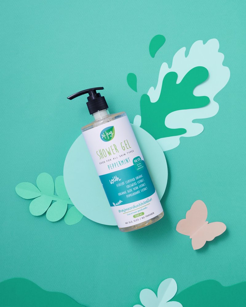 HUG : 沐浴乳 薄荷 — Hug 沐浴乳 薄荷 500ml - 沐浴用品 - 其他材质 多色