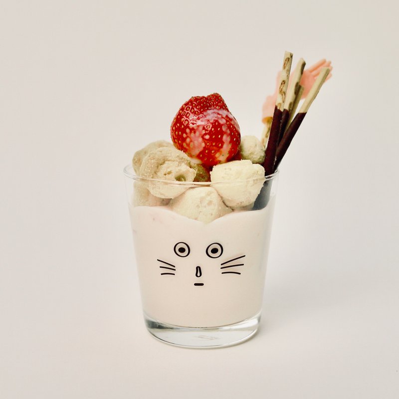 表情杯 - 奴奴 - 玻璃杯 - 玻璃 透明