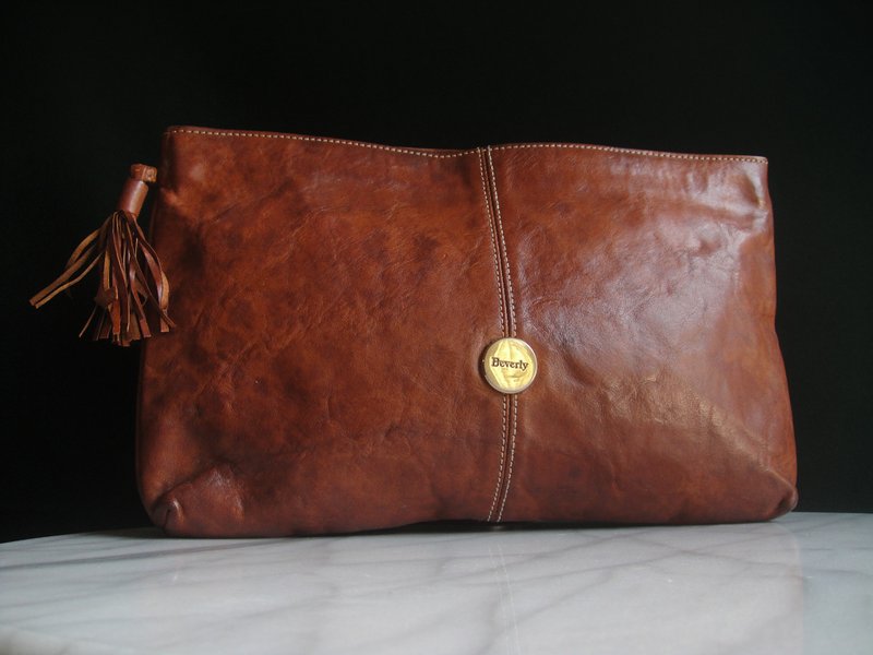 【老时光 OLD-TIME】早期二手老包美国品牌皮革手拿包 - 手拿包 - 其他材质 多色