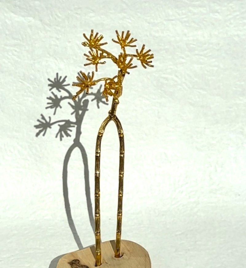 金枝簪　Luan. Kanzashi Atelier - 发饰 - 其他金属 