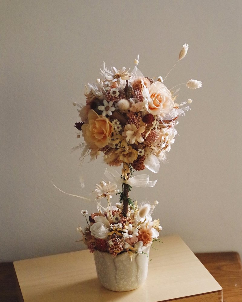 【定制化礼物】定制化永生干燥花 花球树订制- L - 干燥花/捧花 - 植物．花 