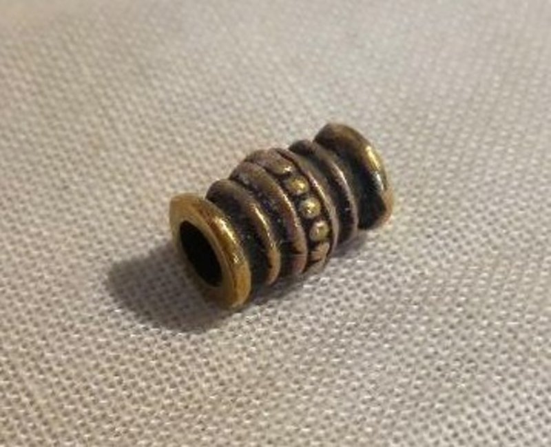 Handmade brass beads,jewelry making supplies,jewelry making tools,medieval beads - 金工/饰品 - 铜/黄铜 金色