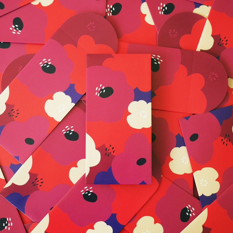 红包袋 I 万紫千红 (5入) - 红包/春联 - 纸 紫色