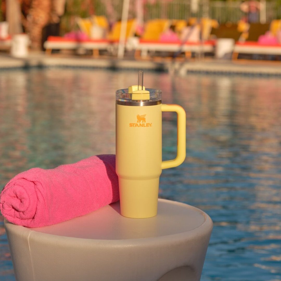 STANLEY 冒险系列 吸管随手杯2.0 0.88L / 香蕉奶昔 - 保温瓶/保温杯 - 不锈钢 