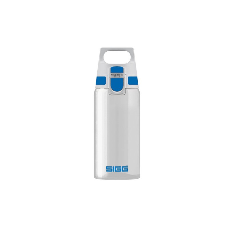 瑞士百年SIGG全清透Tritan水瓶/轻量水瓶/水壶 500ml - 蓝天 - 水瓶/水壶 - 塑料 蓝色