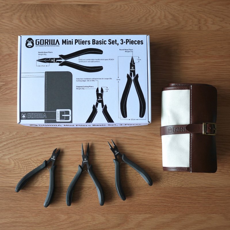 【Gorilla】经典工艺钳三入组(工艺斜口钳、尖嘴钳、圆嘴钳) - 零件/散装材料/工具 - 其他金属 