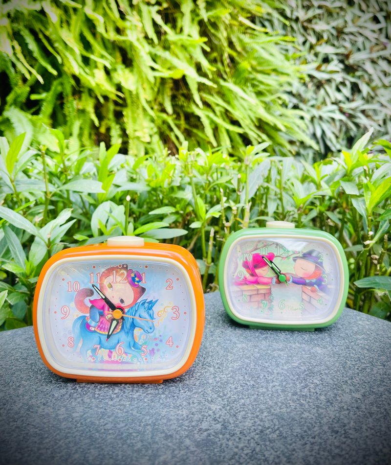 眼球先生复古闹钟 - 时钟/闹钟 - 塑料 绿色