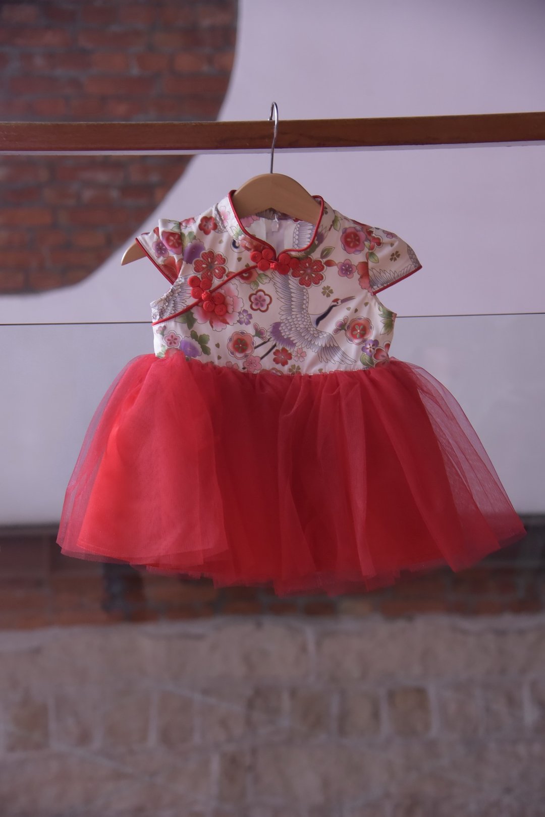 零码6折 Angel Nina 手作订制旗袍改良式儿童礼服 抓周 花童 生日 - 童装礼服/连衣裙 - 纸 黑色