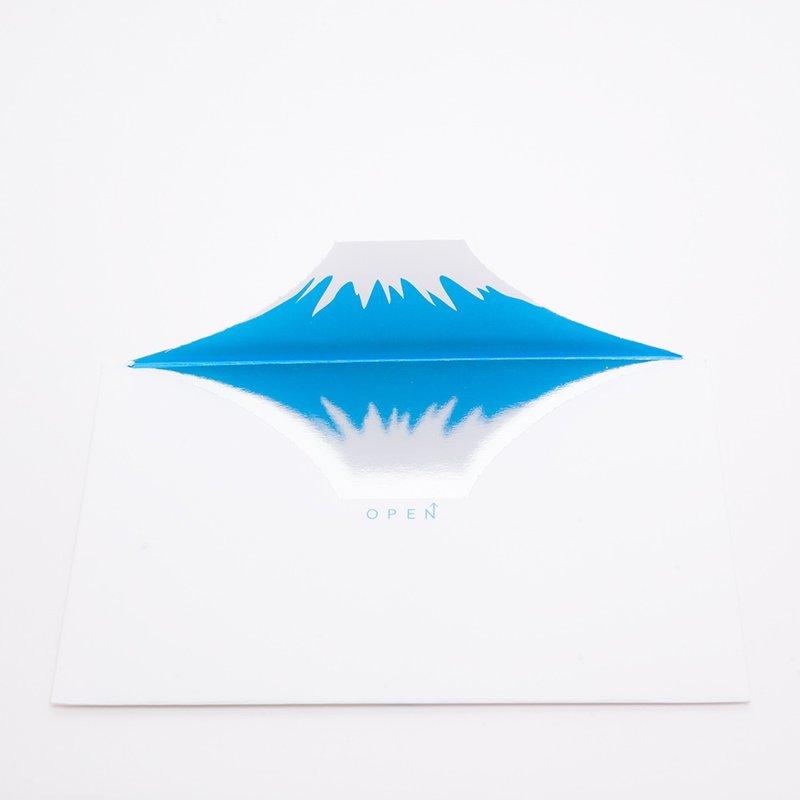 富士山と逆さ富士が現れる封筒  /　Mt.envelope - 信封/信纸 - 纸 