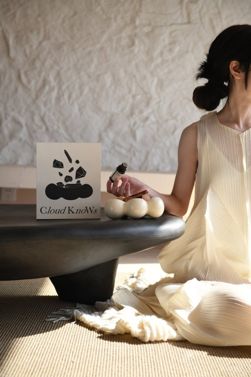 雲知道系列香薰蠟燭禮盒 無煙環保 持久留香 高級伴手禮 - 蜡烛/烛台 - 蜡 白色