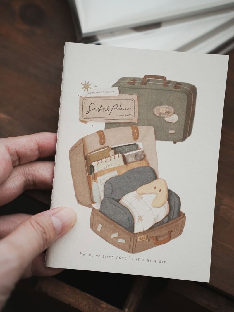 Soft & Place 烫金笔记本 - 笔记本/手帐 - 纸 