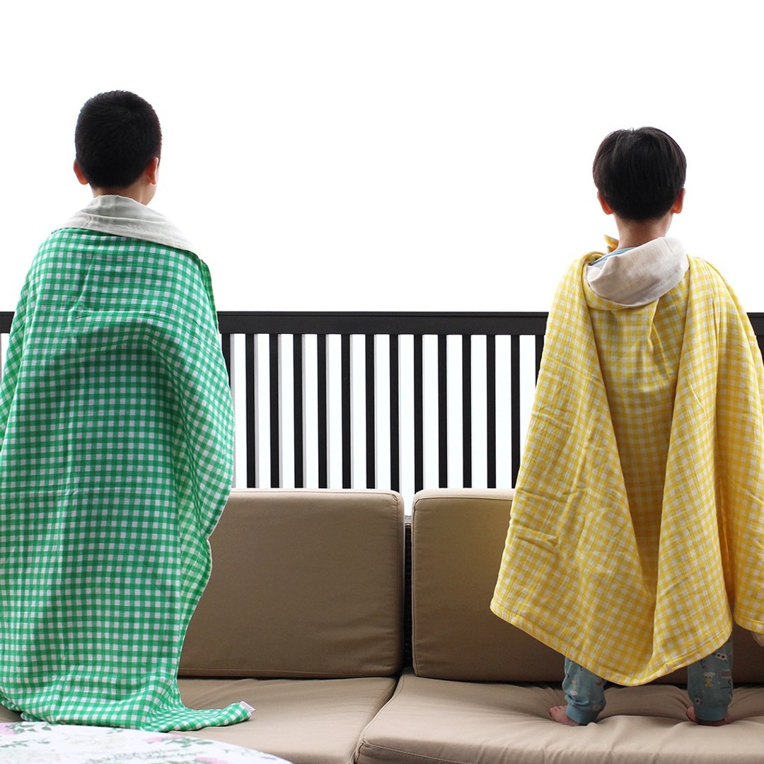 婴儿平纹细布纱布毯、婴儿送礼会礼物、新生儿出产祝い、布 ブランケッ 韩国制造 - 婴儿床上用品 - 棉 多色