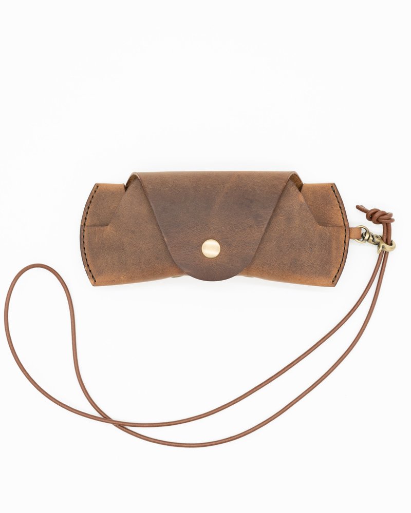 挂颈式皮革眼镜套 | 手缝皮革材料包 |  BSP220 - 皮件 - 其他材质 