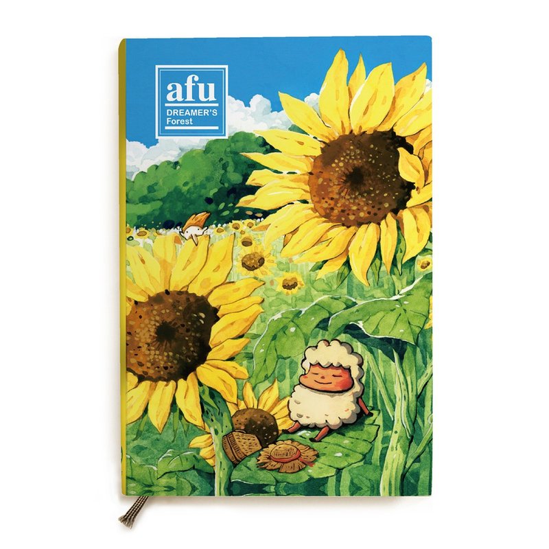 afu无时效森林手帐本II - 向日暖森森 - 笔记本/手帐 - 纸 黄色