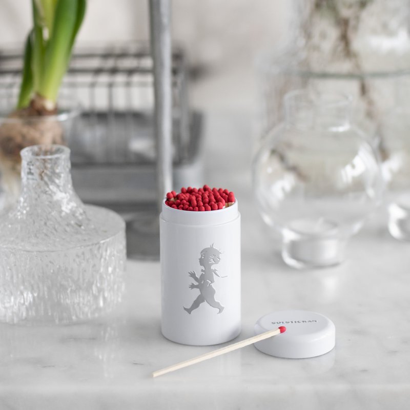 圣诞礼物推荐/火柴罐(内含火柴)/五款 - 蜡烛/烛台 - 木头 