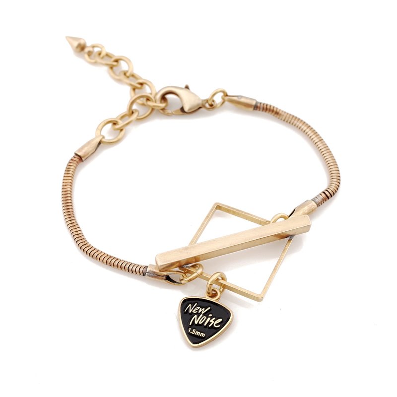 开关手链Switch bracelet - 手链/手环 - 其他金属 金色